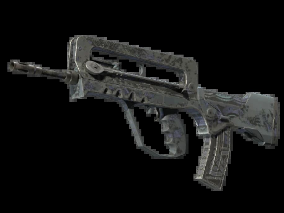 FAMAS | Ночной Борре (Закалённое в боях)