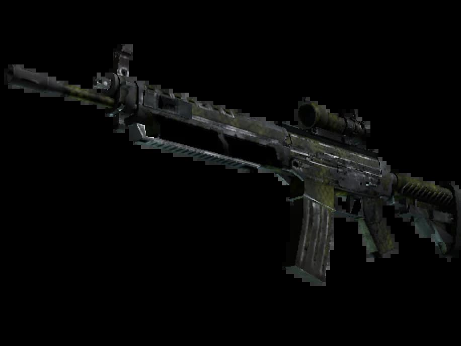 SG 553 | Крокодиловая сетка (Закалённое в боях)