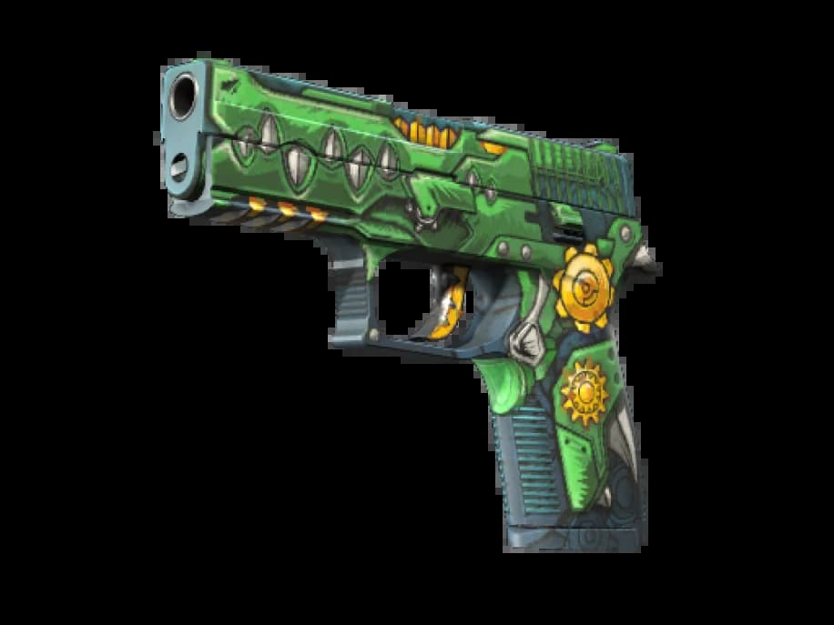 StatTrak™ P250 | Прощальный оскал (Немного поношенное)