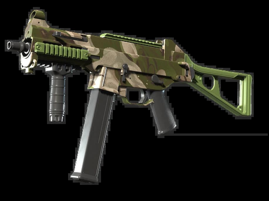 UMP-45 | Green Swirl (Прямо с завода)