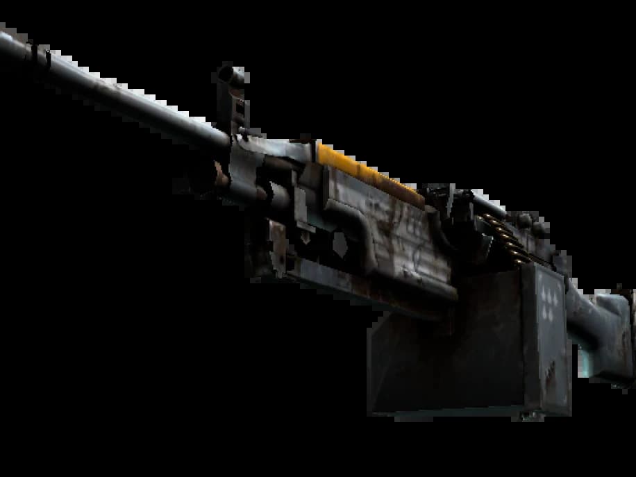 StatTrak™ M249 | Ветеран полётов (Поношенное)