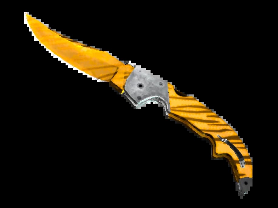 ★ StatTrak™ Фальшион | Зуб тигра (Прямо с завода)