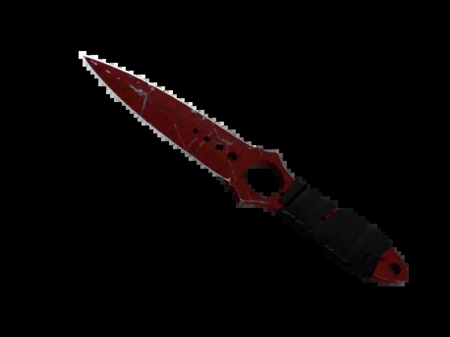 ★ StatTrak™ Скелетный нож | Кровавая паутина (Закалённое в боях)