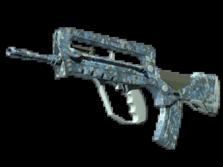 FAMAS | Голубые брызги (Прямо с завода)