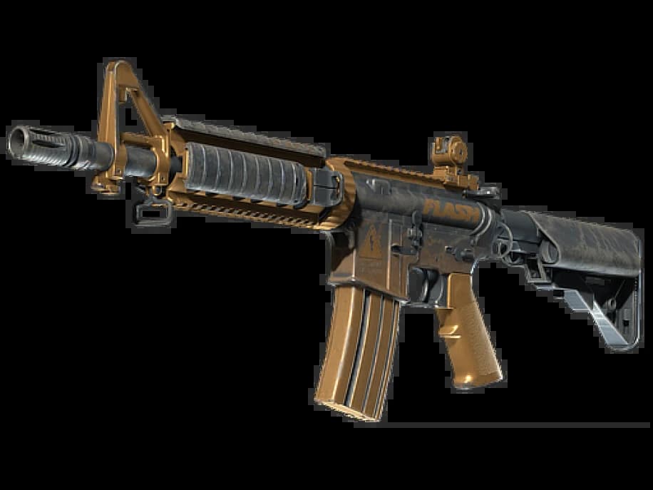 M4A4 | Sheet Lightning (Поношенное)