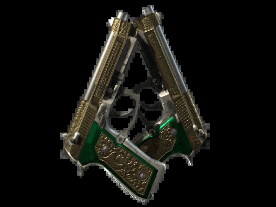 StatTrak™ Dual Berettas | Королевская чета (Закалённое в боях)