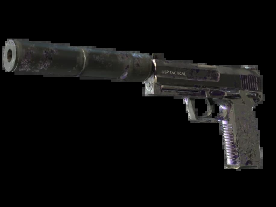 Сувенирный USP-S | Пиксельный камуфляж «Фиолетовый» (Закалённое в боях)