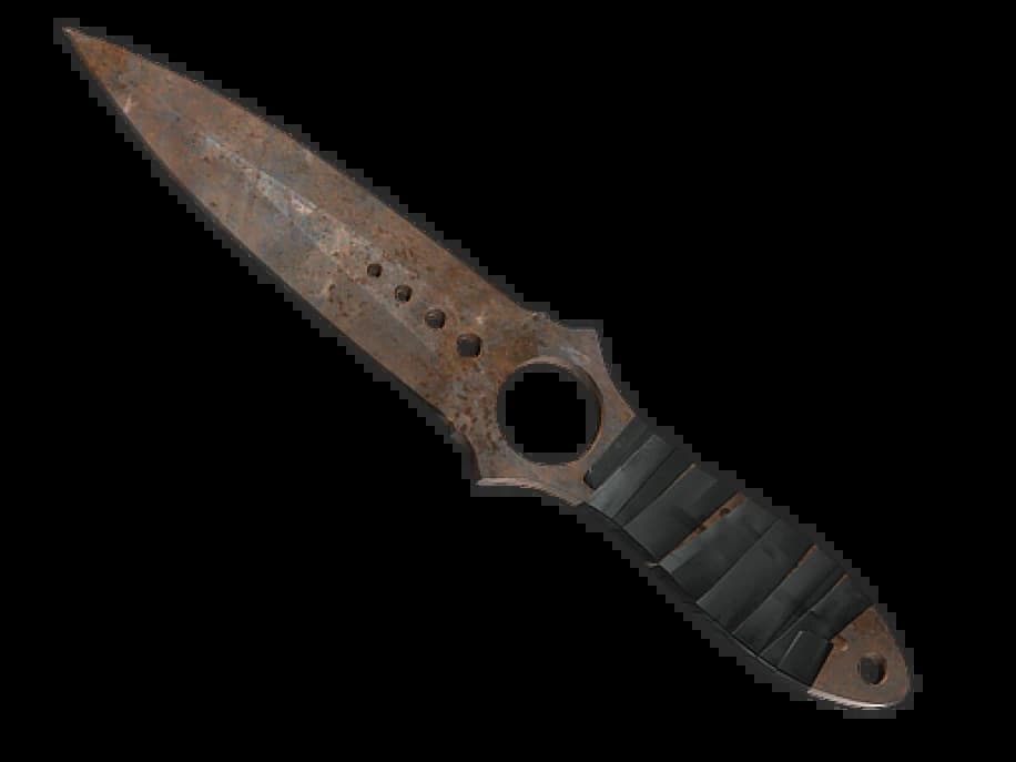★ StatTrak™ Скелетный нож | Пыльник (Закалённое в боях)