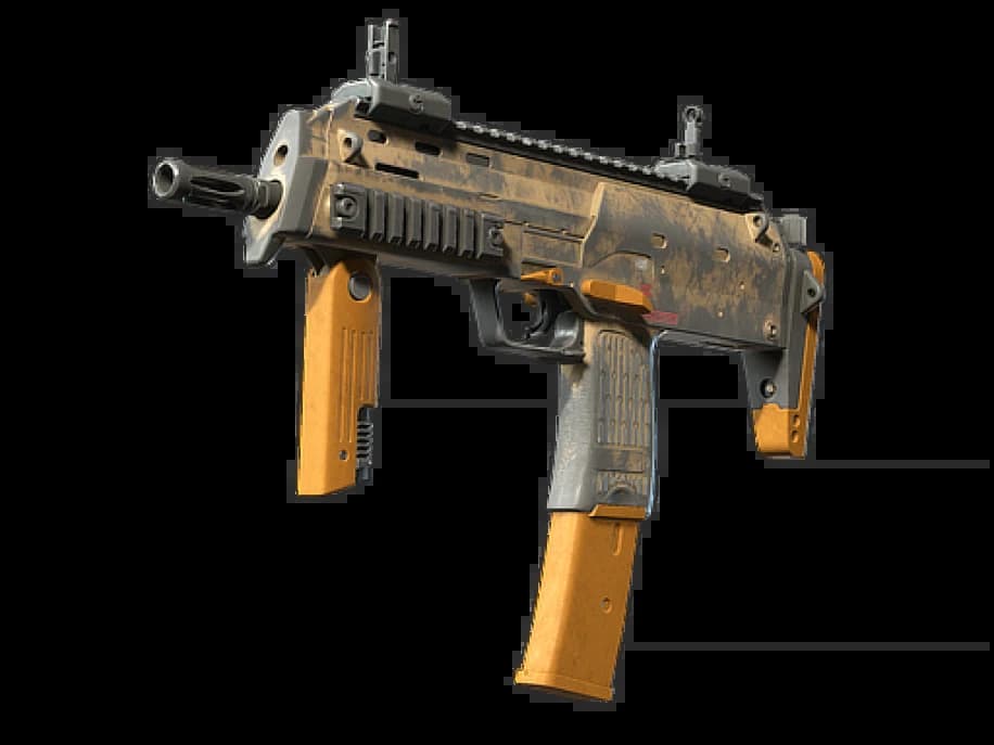 MP7 | Short Ochre (Закалённое в боях)