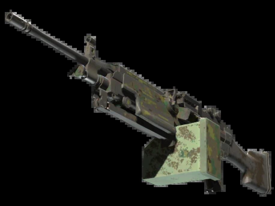M249 | Пиксельный камуфляж «Джунгли» (Закалённое в боях)
