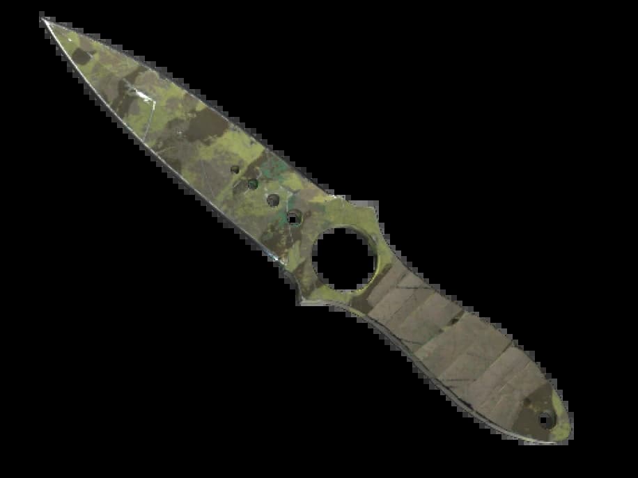 ★ StatTrak™ Скелетный нож | Северный лес (Закалённое в боях)