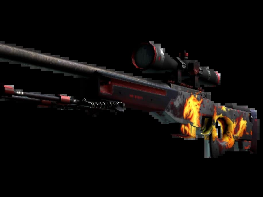 StatTrak™ AWP | Дикое пламя (Закалённое в боях)