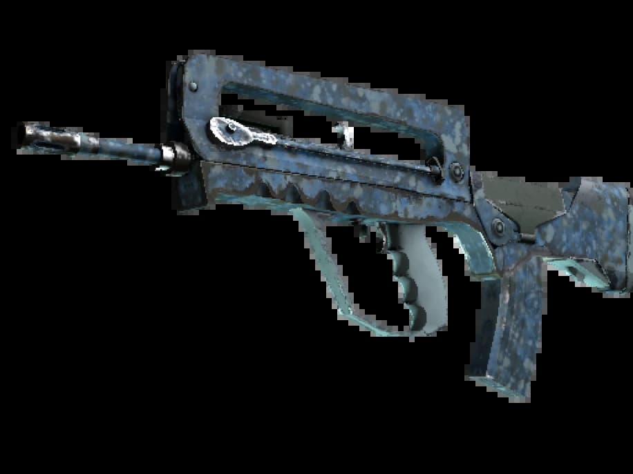 FAMAS | Голубые брызги (После полевых испытаний)