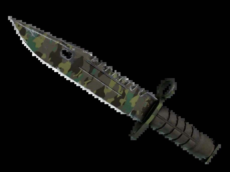 ★ StatTrak™ Штык-нож M9 | Северный лес (После полевых испытаний)