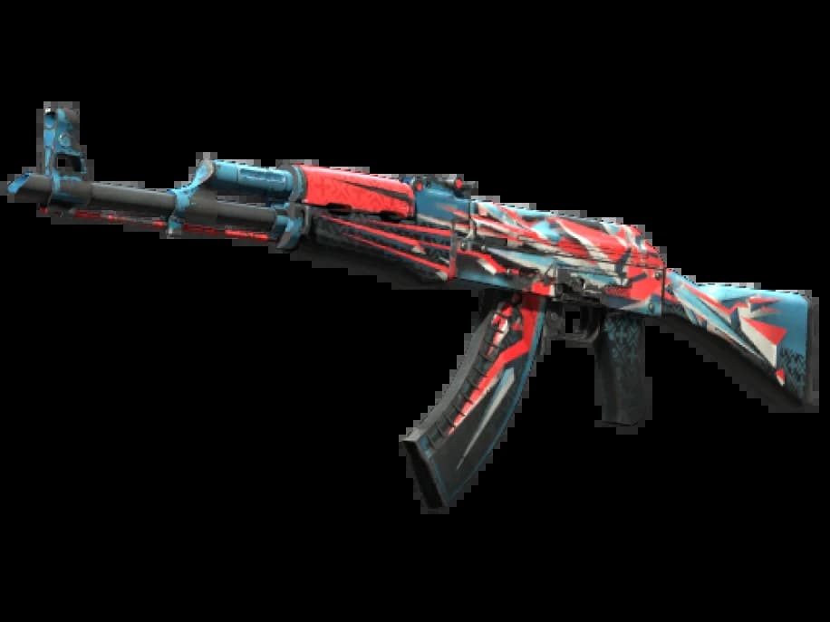 StatTrak™ AK-47 | Буйство красок (Поношенное)