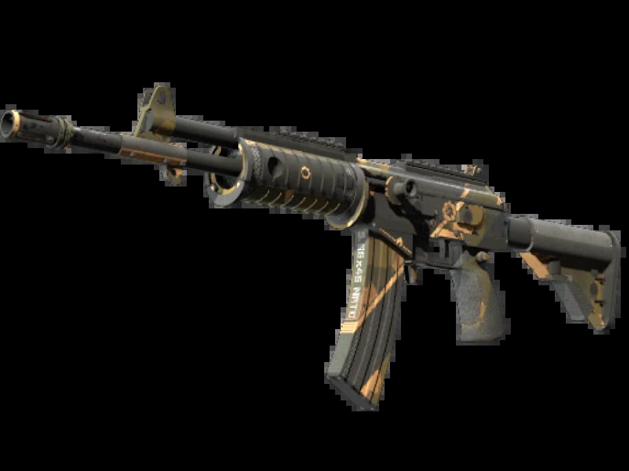 StatTrak™ Автомат «Галиль» | Чёрный песок (После полевых испытаний)