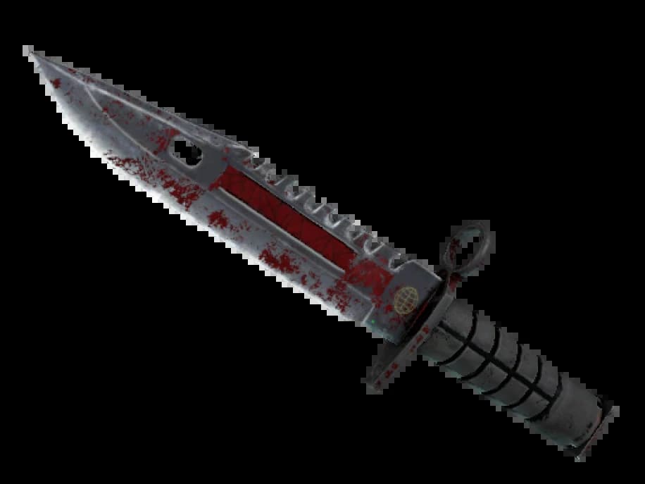 ★ StatTrak™ Штык-нож M9 | Кровавая паутина (Закалённое в боях)