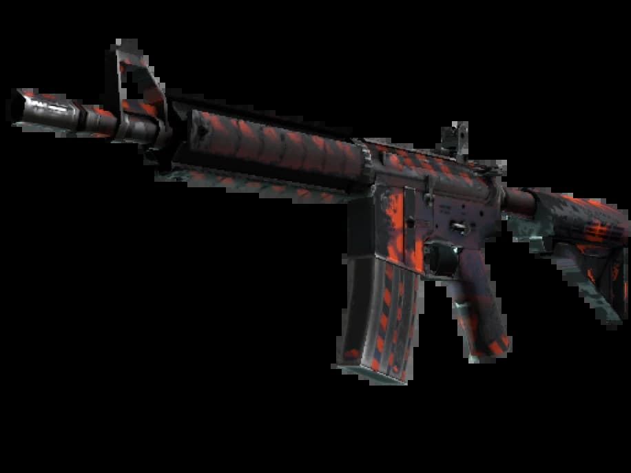 Сувенирный M4A4 | Радиационная опасность (Поношенное)