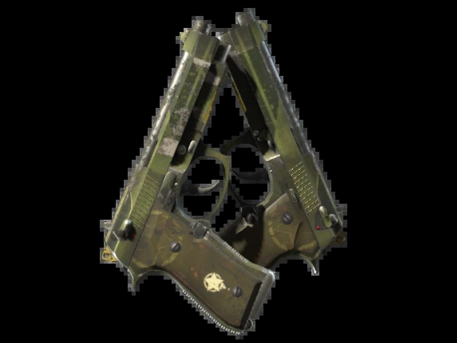 StatTrak™ Dual Berettas | Возмездие (Поношенное)