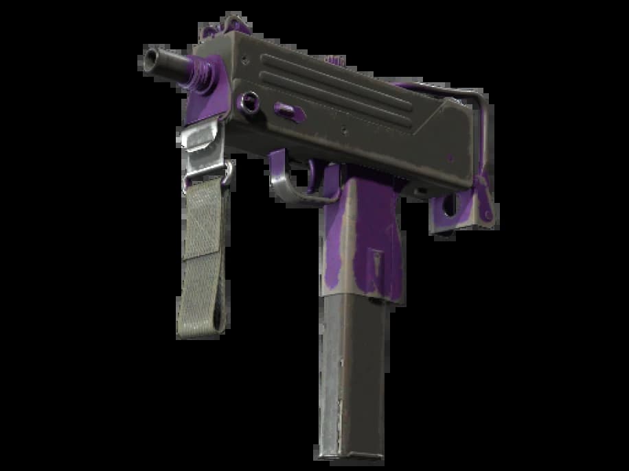 StatTrak™ MAC-10 | Ультрафиолет (Закалённое в боях)