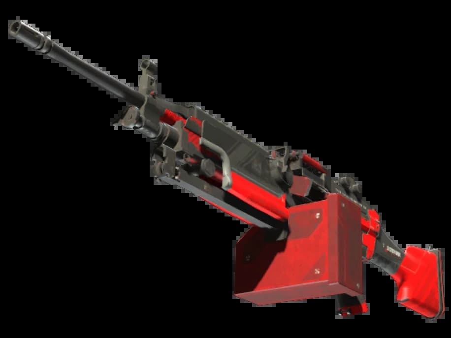 StatTrak™ M249 | Блокировка (После полевых испытаний)