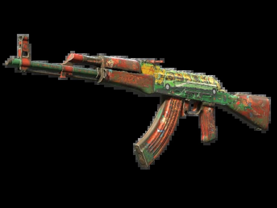StatTrak™ AK-47 | Дилетанты (Закалённое в боях)