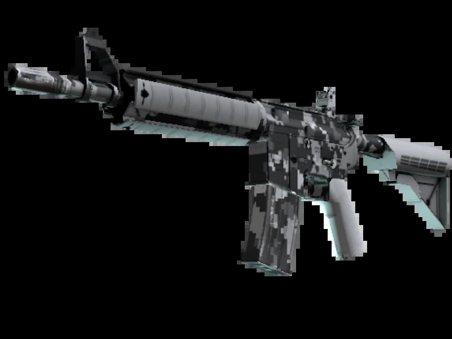 Сувенирный M4A4 | Пиксельный камуфляж «Город» (Прямо с завода)