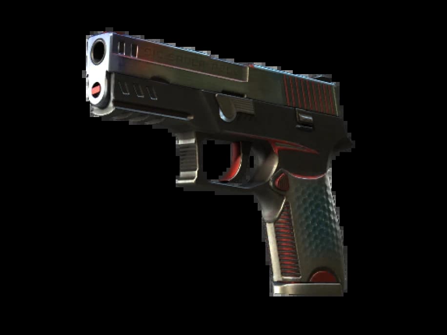 StatTrak™ P250 | Киберпанцирь (Поношенное)