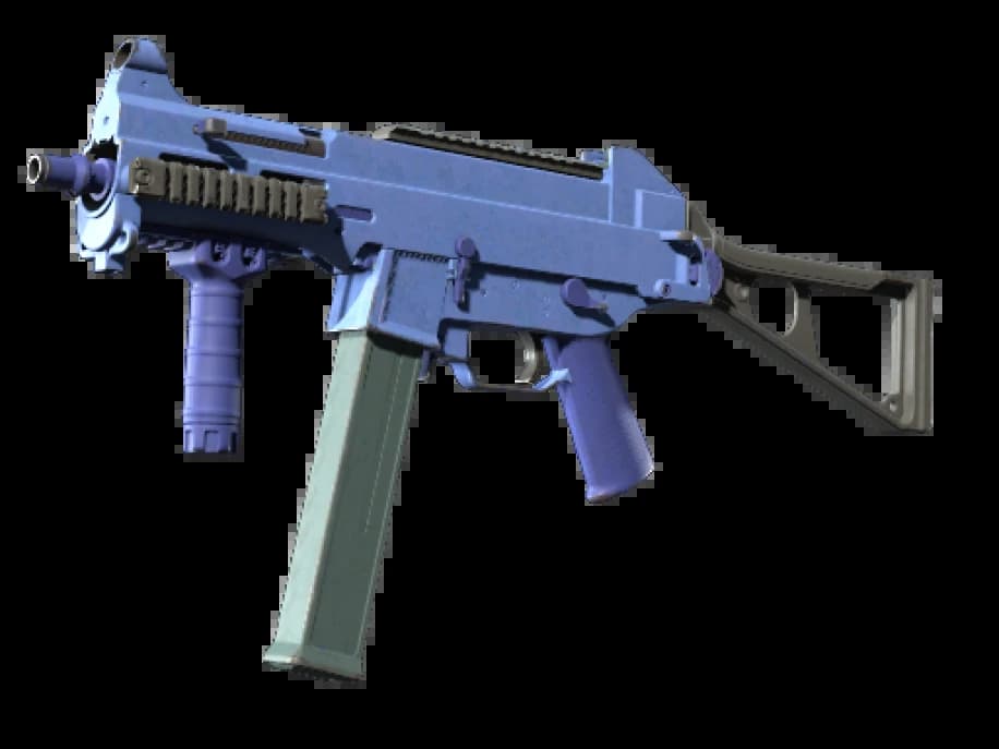 Сувенирный UMP-45 | Индиго (Поношенное)
