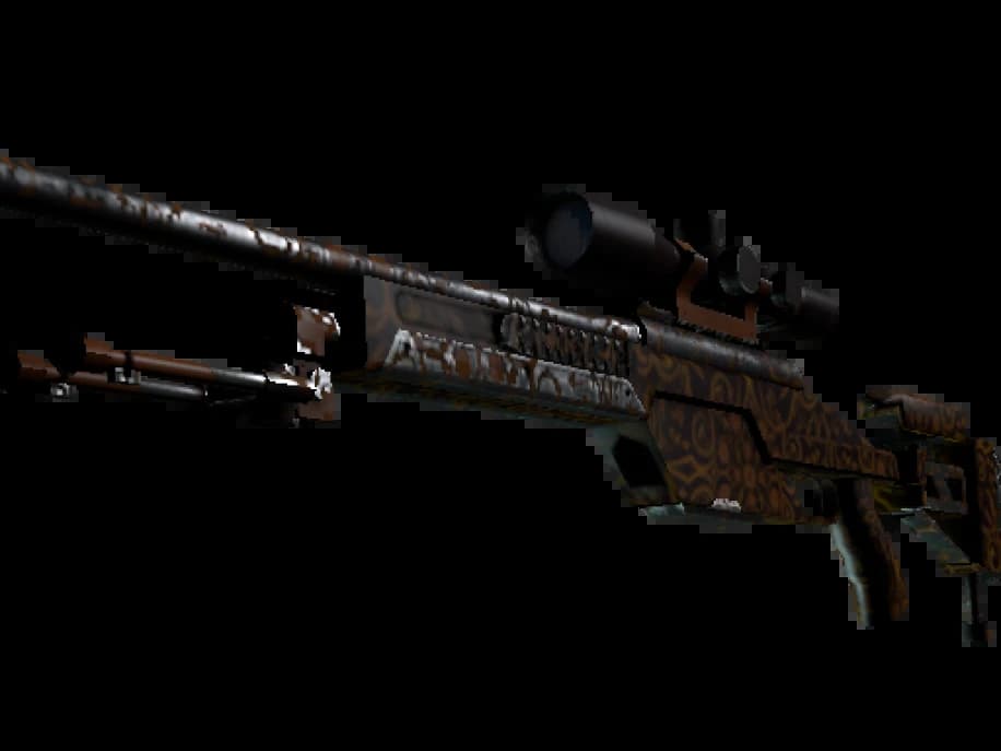 SSG 08 | Оранжевая филигрань (Немного поношенное)