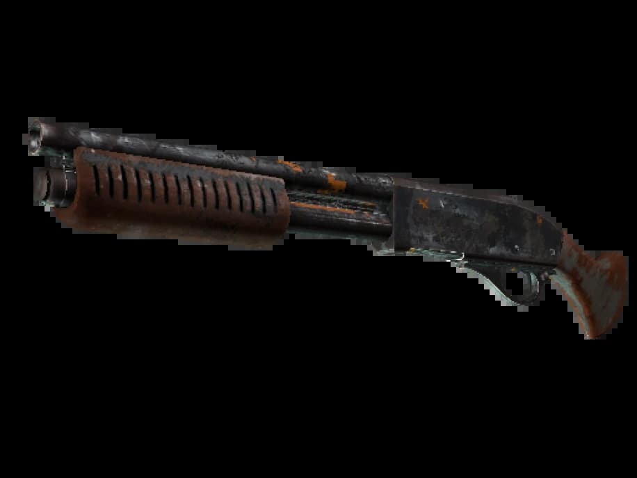 Sawed-Off | Пиксельный камуфляж «Ржавчина» (Закалённое в боях)