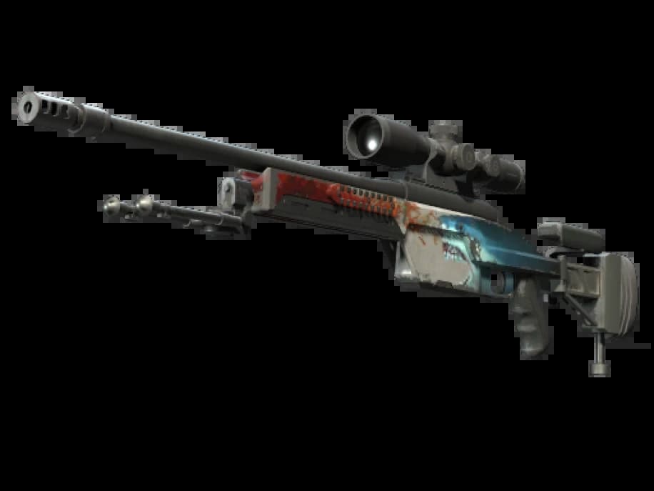 SSG 08 | Кровь в воде (После полевых испытаний)