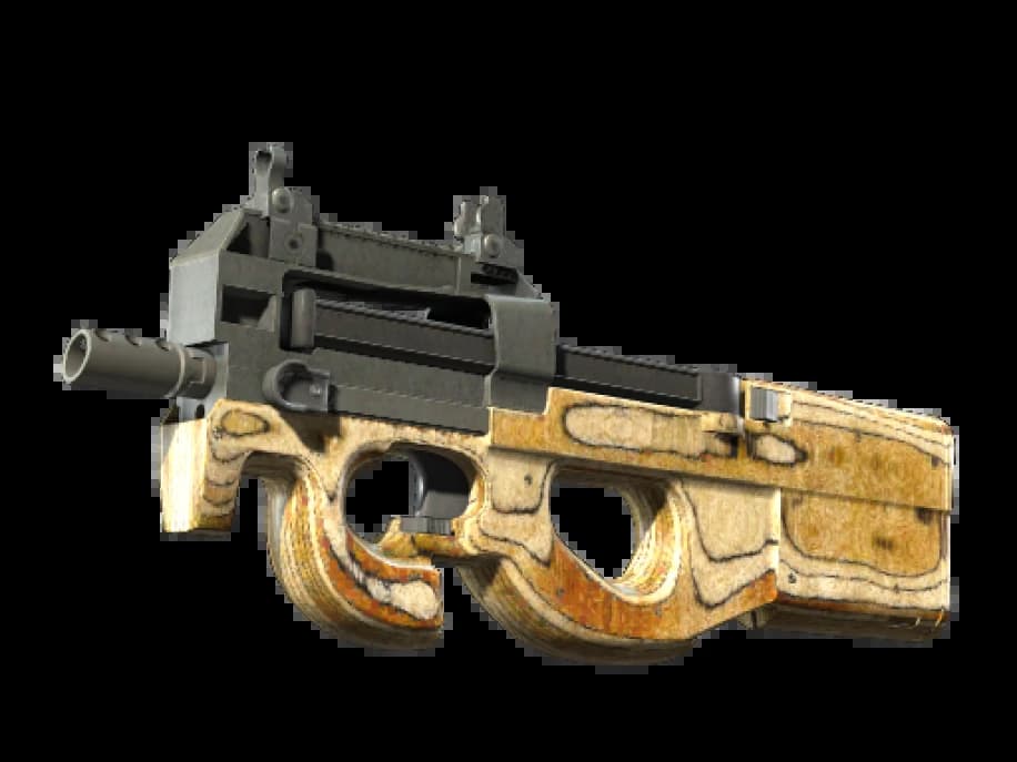 P90 | Резной приклад (После полевых испытаний)