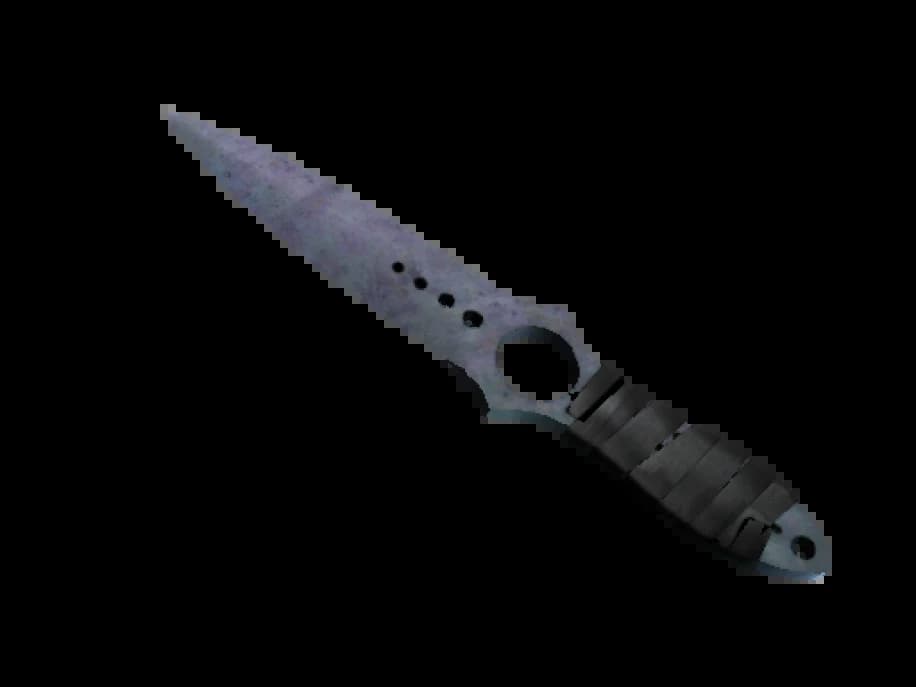 ★ StatTrak™ Скелетный нож | Вороненая сталь (Поношенное)