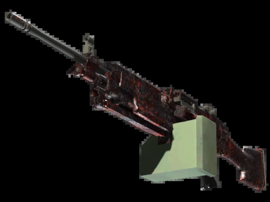 StatTrak™ M249 | Магма (Немного поношенное)