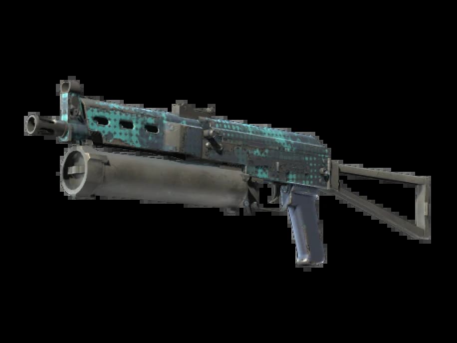 StatTrak™ ПП-19 «Бизон» | Синие полутона (После полевых испытаний)