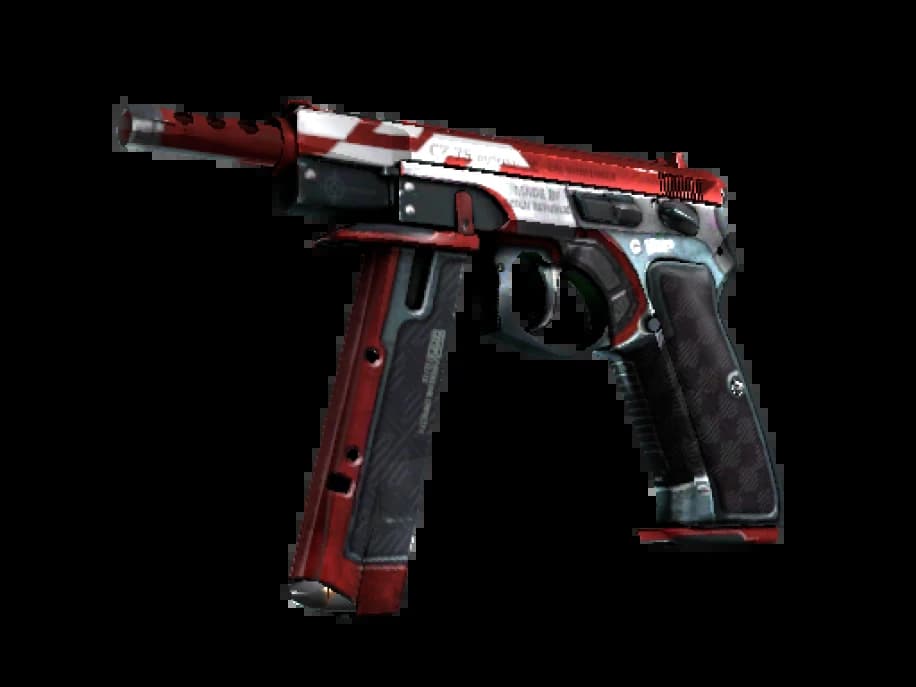 StatTrak™ CZ75-Auto | Красный ястреб (Прямо с завода)