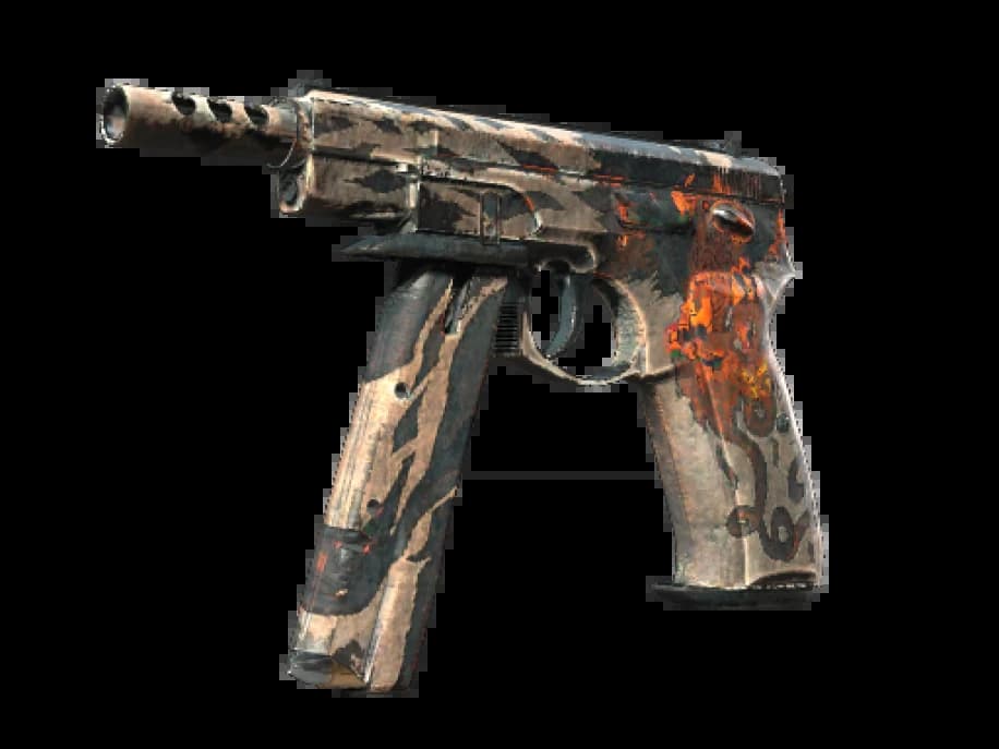 CZ75-Auto | Настоящий змееяд (Поношенное)