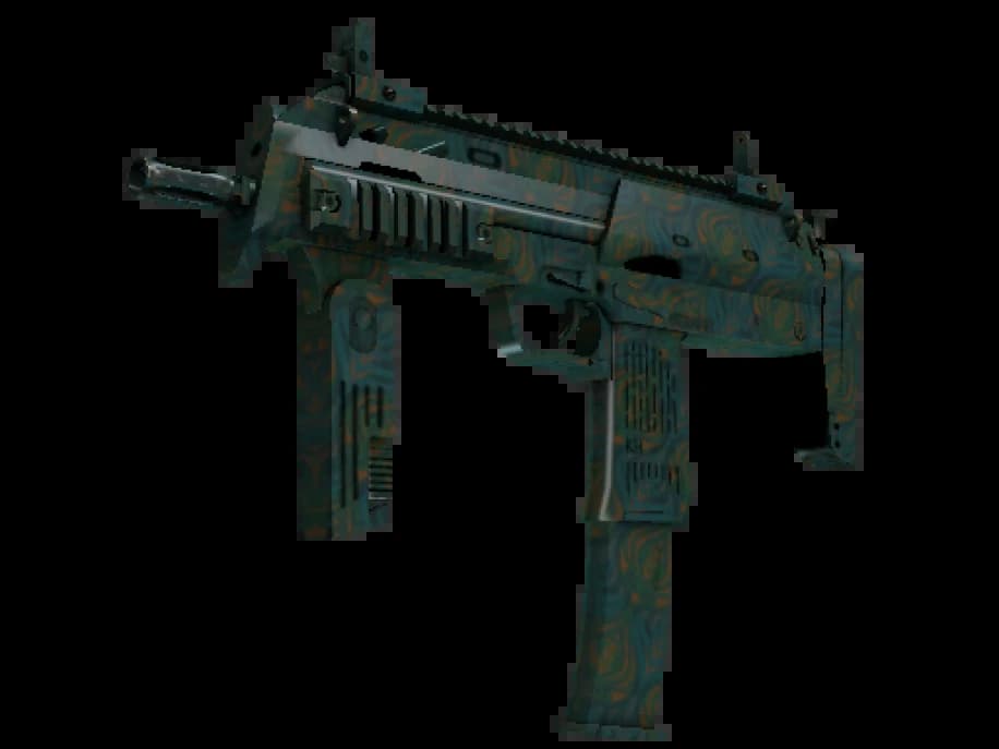 MP7 | Бирюзовое цветение (Немного поношенное)