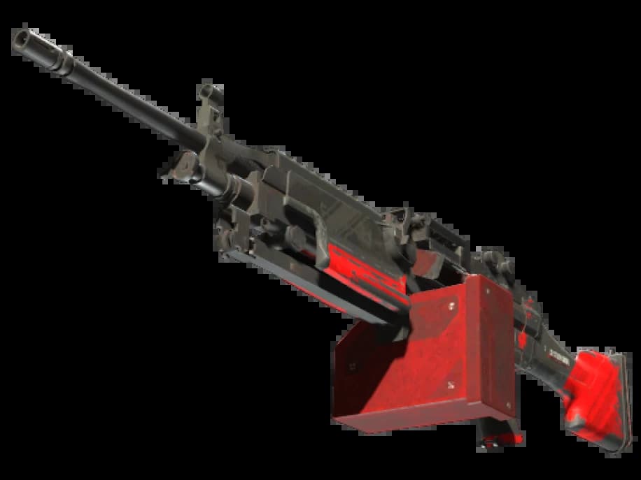 StatTrak™ M249 | Блокировка (Закалённое в боях)