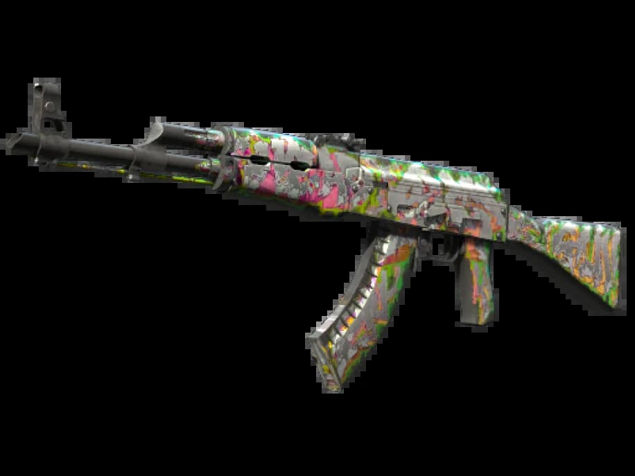 StatTrak™ AK-47 | Выстрел в голову (Поношенное)