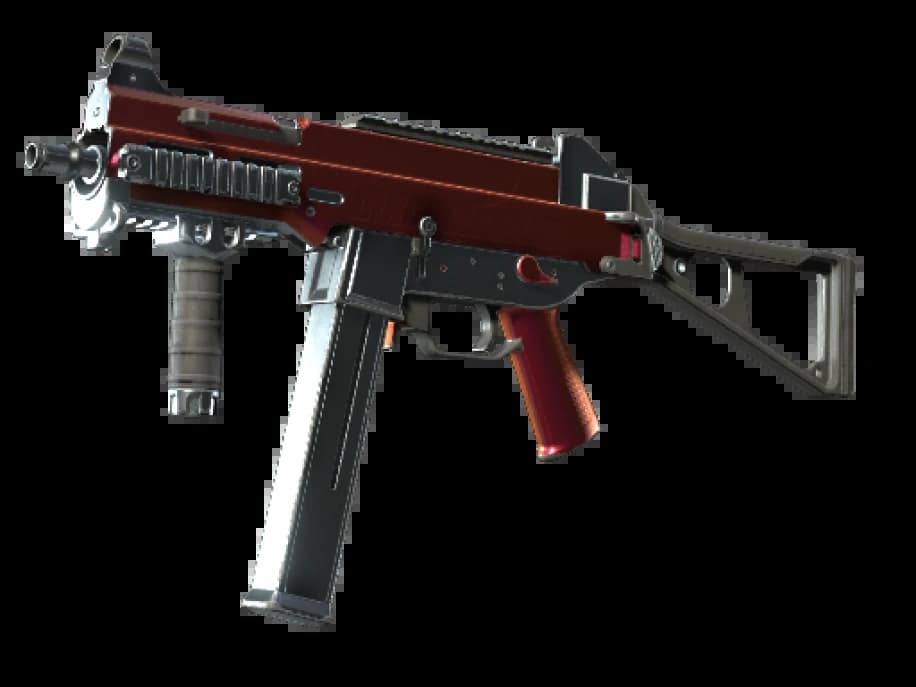 UMP-45 | Багровая фольга (После полевых испытаний)