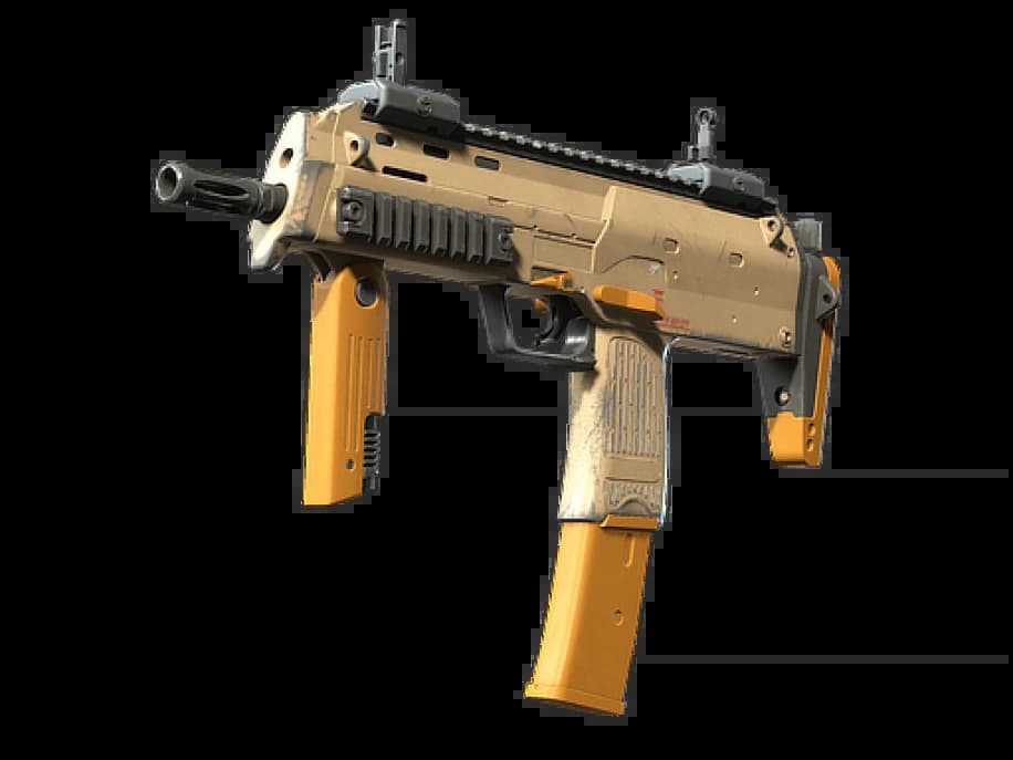 MP7 | Short Ochre (Поношенное)
