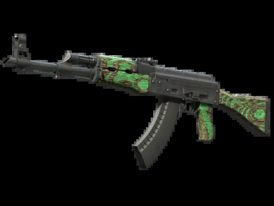 Сувенирный AK-47 | Зелёный глянец (Прямо с завода)