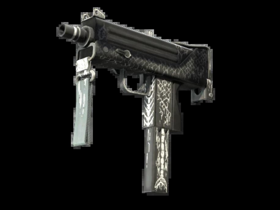 MAC-10 | Белая рыба (Поношенное)