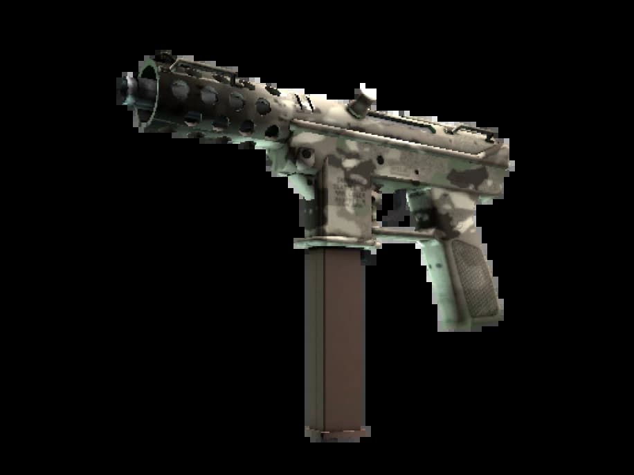 Сувенирный Tec-9 | Смешанный камуфляж (Немного поношенное)