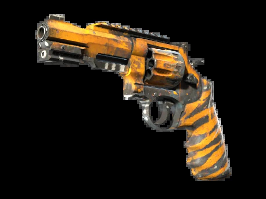StatTrak™ Револьвер R8 | Отбойный череп (Поношенное)