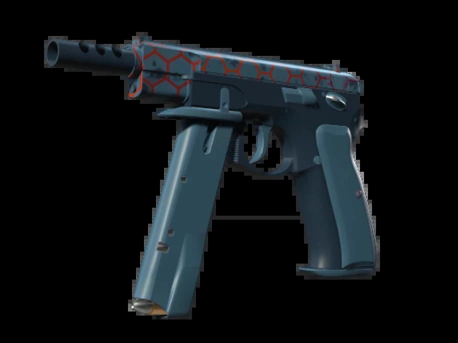 StatTrak™ CZ75-Auto | Гексан (Немного поношенное)