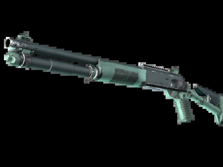 Сувенирный XM1014 | Голубая хвоя (Поношенное)
