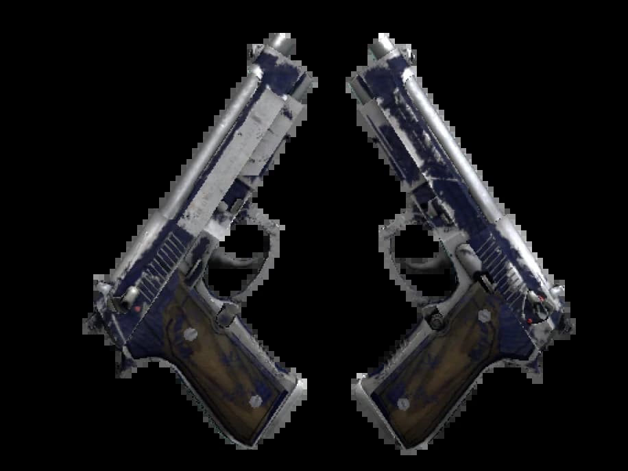 Dual Berettas | Луна в знаке Весов (Закалённое в боях)
